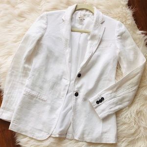 J Crew linen blazer